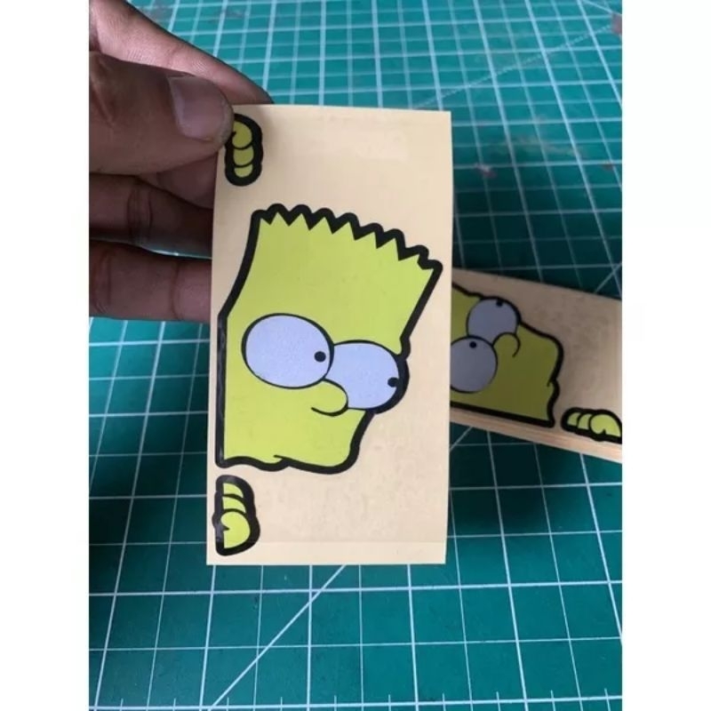 

Stiker cutting logo simpson