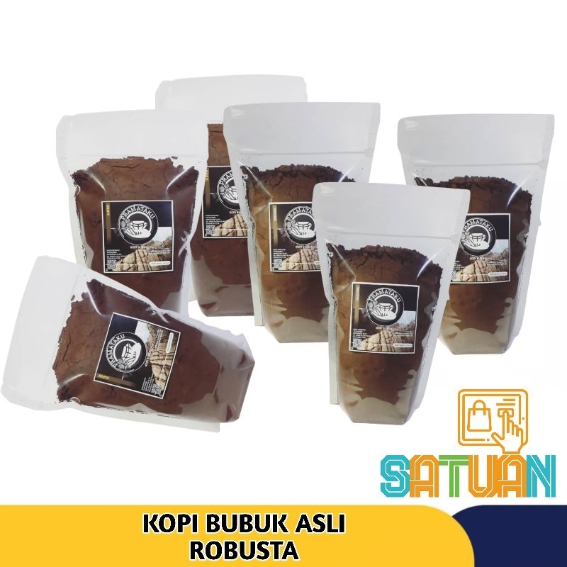 

KOPI BUBUK PRAMATAKU KEMASAN 250 GRAM ¦ SATUAN TOKO ¦ 100% DARI BIJI KOPI MURNI PILIHAN JENIS ROBUSTA |