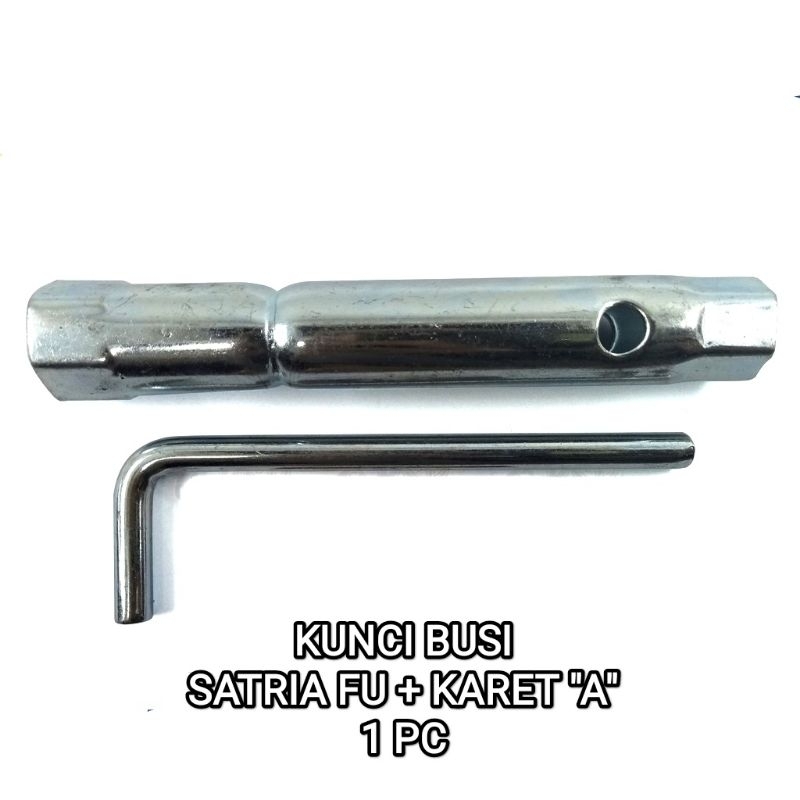KUNCI BUSI PANJANG SATRIA FU 150 + KARET "A"