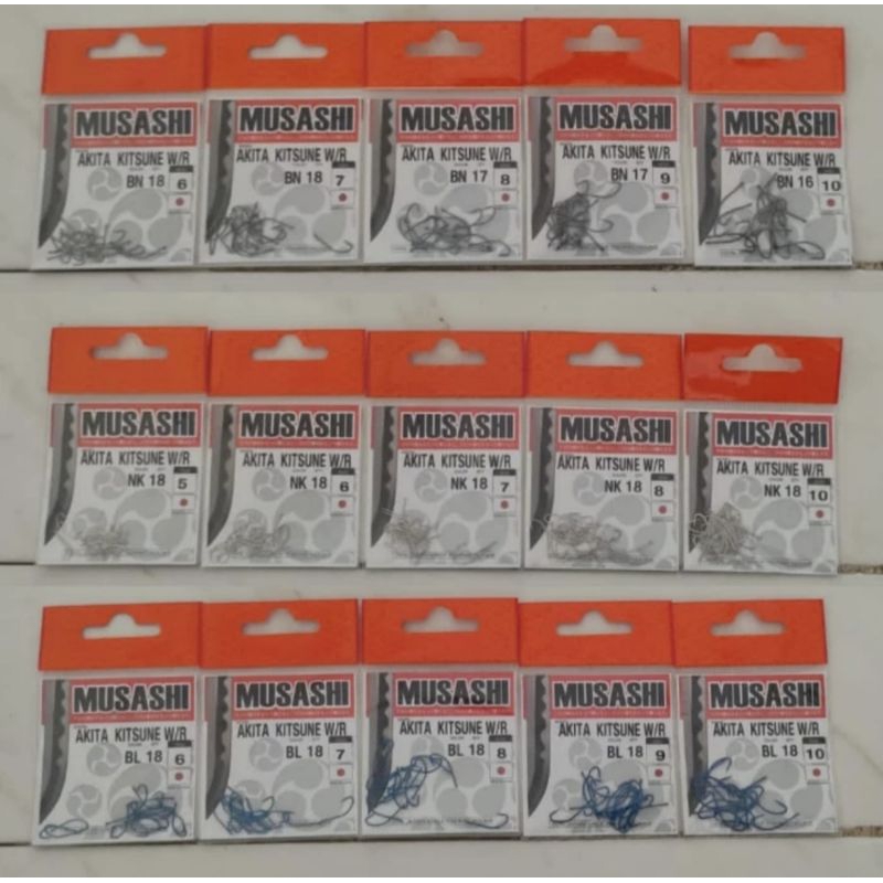 MATA KAIL MUSASHI AKITA KITSUNE MADE IN JAPAN