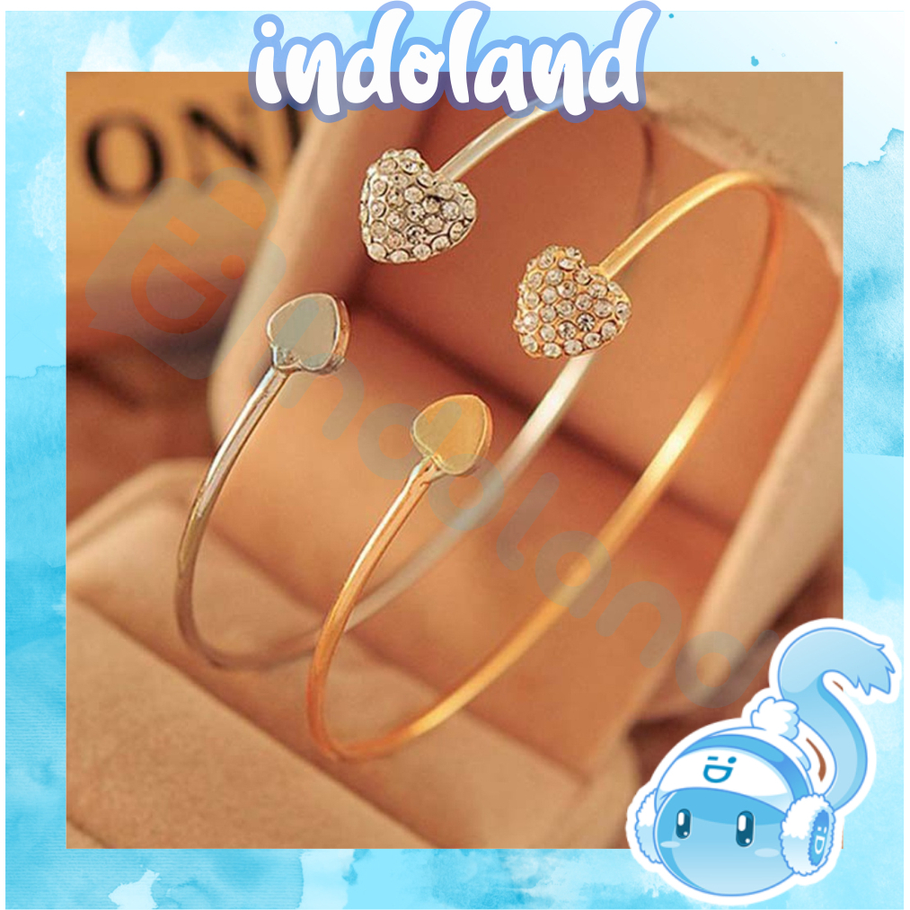 ☀ INDOLAND ☀  Gelang Aksesoris Gelang Tangan Cantik Murah Gelang Wanita A087