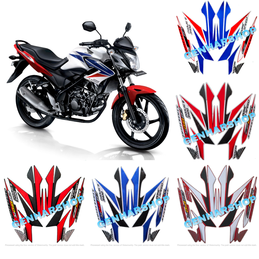 STIKER STRIPING LIS BODY MOTOR HONDA CB150R 2014 STRIPING CB 150R 2014 FULL SET