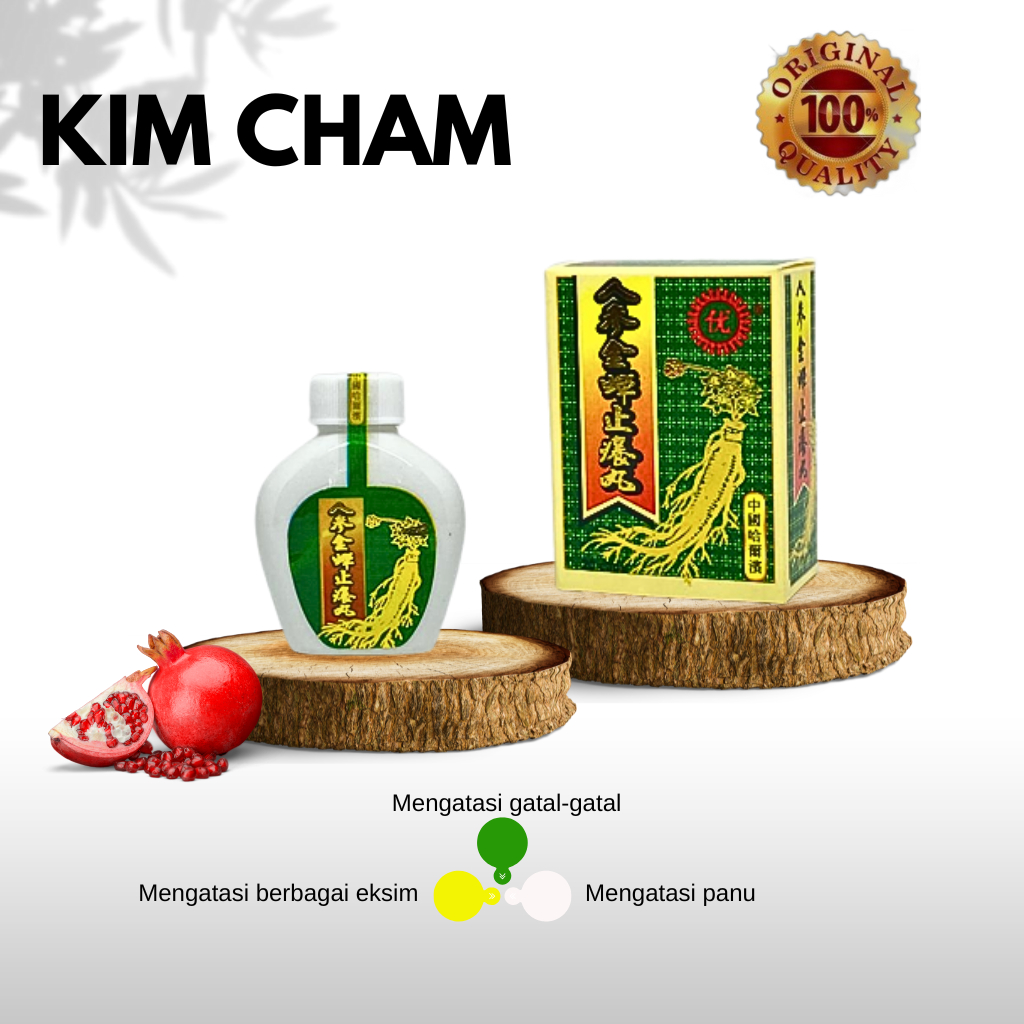 KIM CHAM obat gatal gatal darah kotor gatel eksim dermatitis ampuh