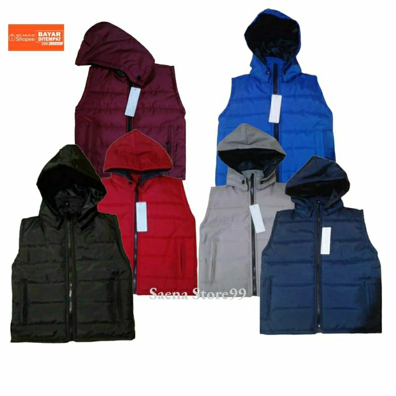 Rompi Parasut Houdie Anak Gelembung Tahan angin 5-12Th Bandung project.ID