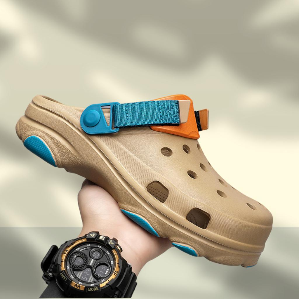 Sepatu Sandal Pria / Crocs Pria / Sandal Crocs / Crocs Classic All Terrain Clog / Literide