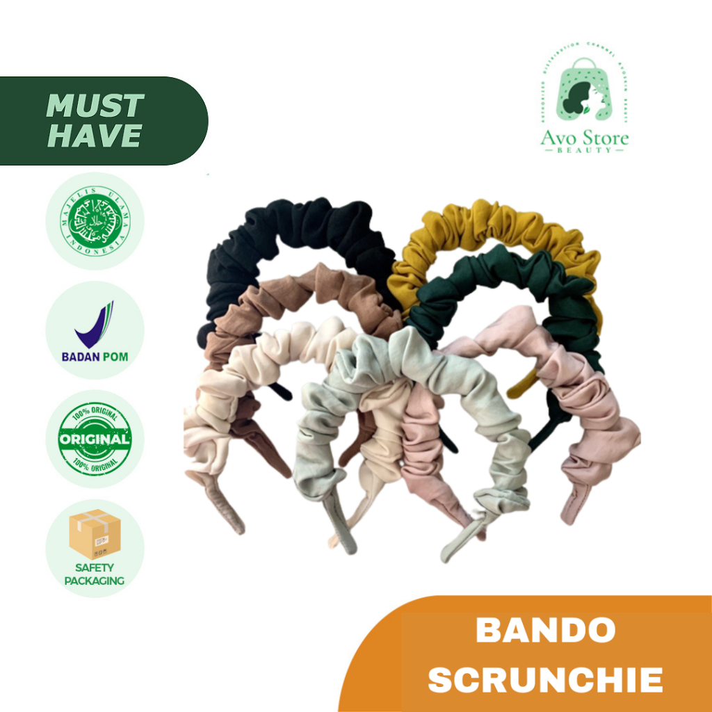 Bando Scruncie (WARNA RANDOM)