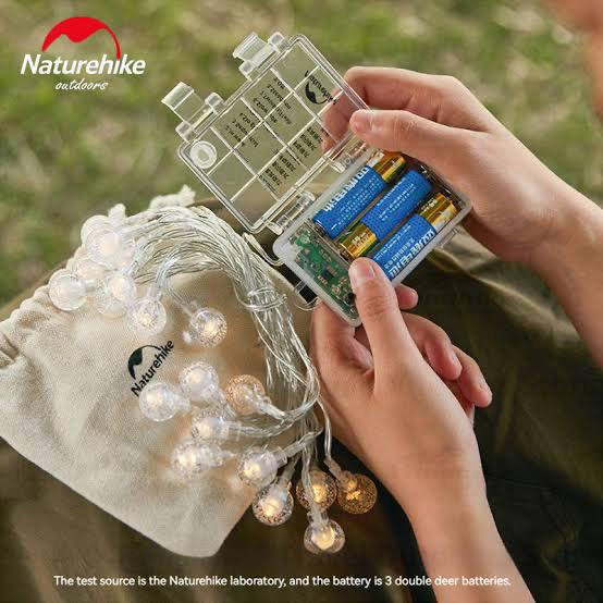 Lampu hias tenda naturehike CNH22DQ028/CNH22DQ027 star point lamp camping outdoor