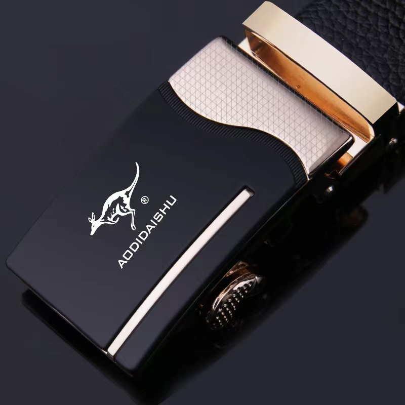 BERGARANSI Kulit Asli Ikat Pinggang Pria Belt Pria Gesper Pria Sabuk Pria Tali Pinggang