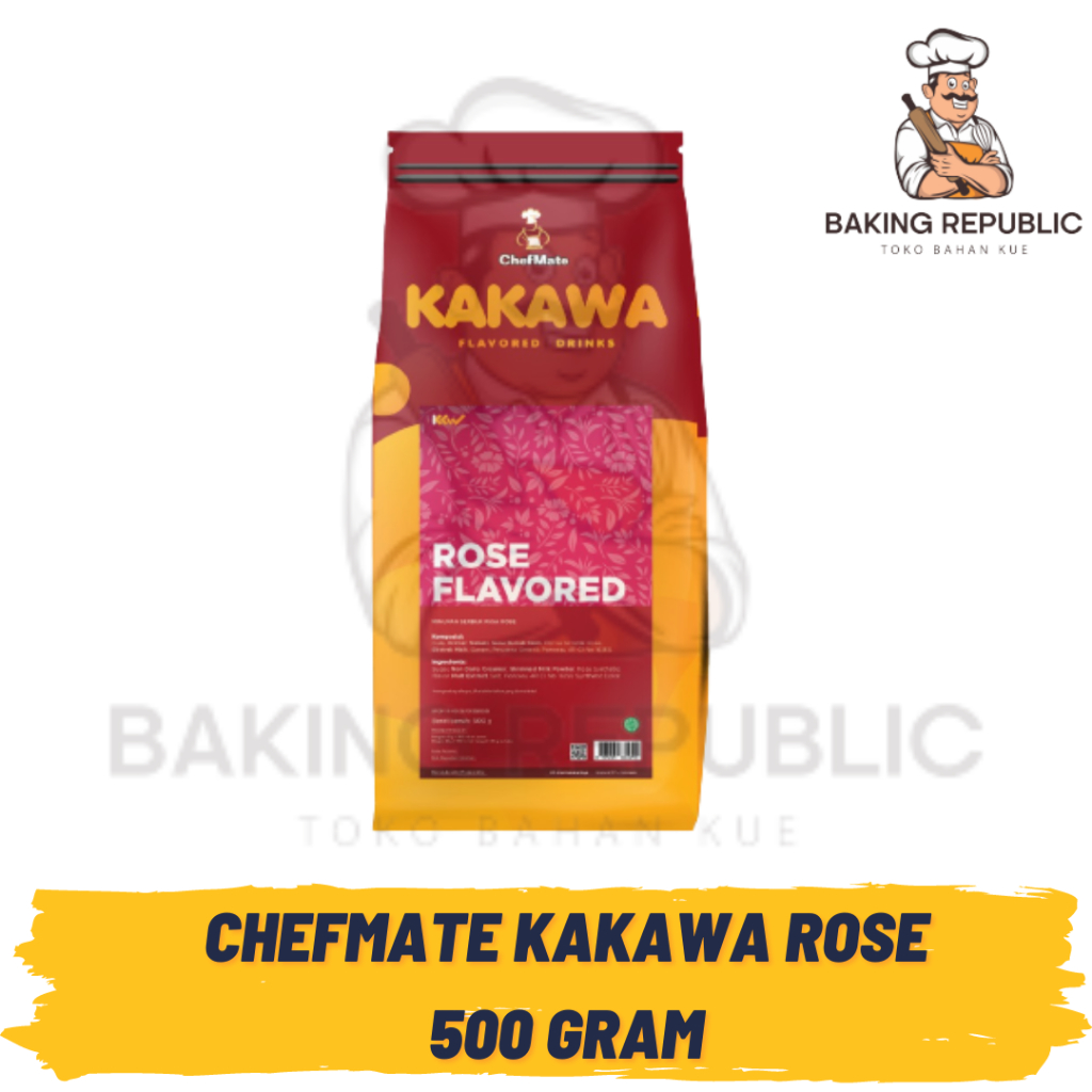 CHEFMATE KAKAWA ROSE FLAVOR | 500GR | CHEFMATE BUBUK MINUMAN INSTAN