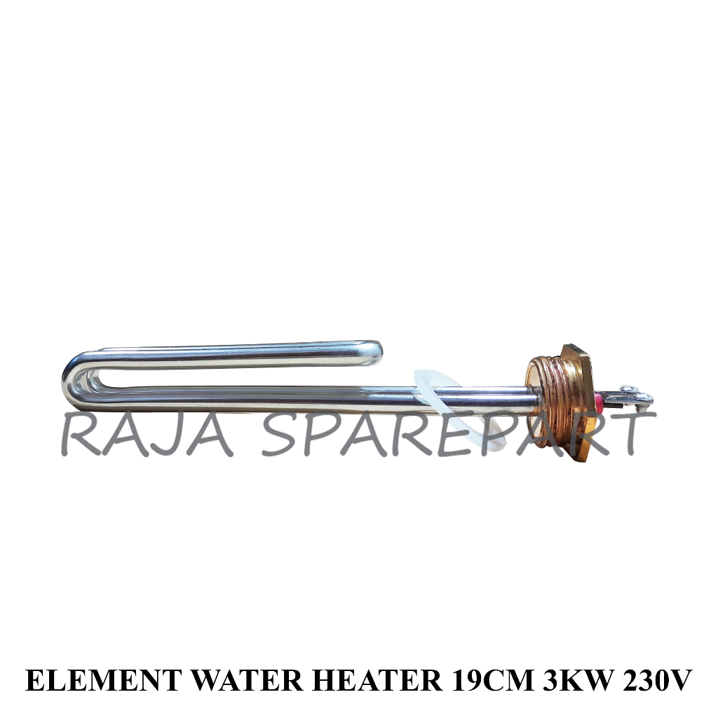 Elemen Water Heater U Panjang 19cm 230V 3000W