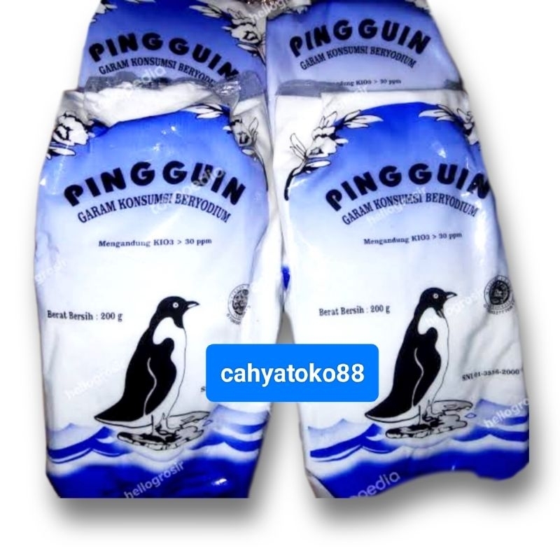 

Garam beryodium 200gr (pinguin)