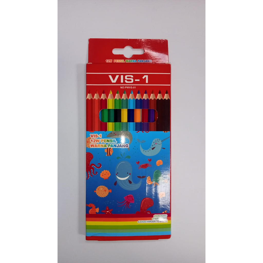 

Pensil Warna Vis-1 PWVS01 12 Warna Panjang