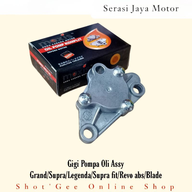 POMPA OLI ASSY GRAND/SUPRA/LEGENDA/REVO ABS/BLADE