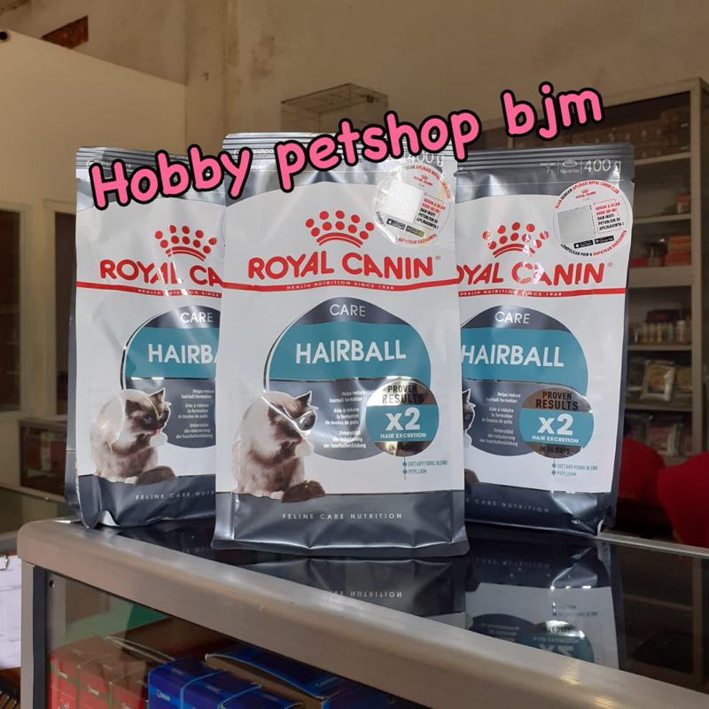 Royal canin Hairball 400gr - Rc care hair ball 400 gr makanan kucing makan dry cat food