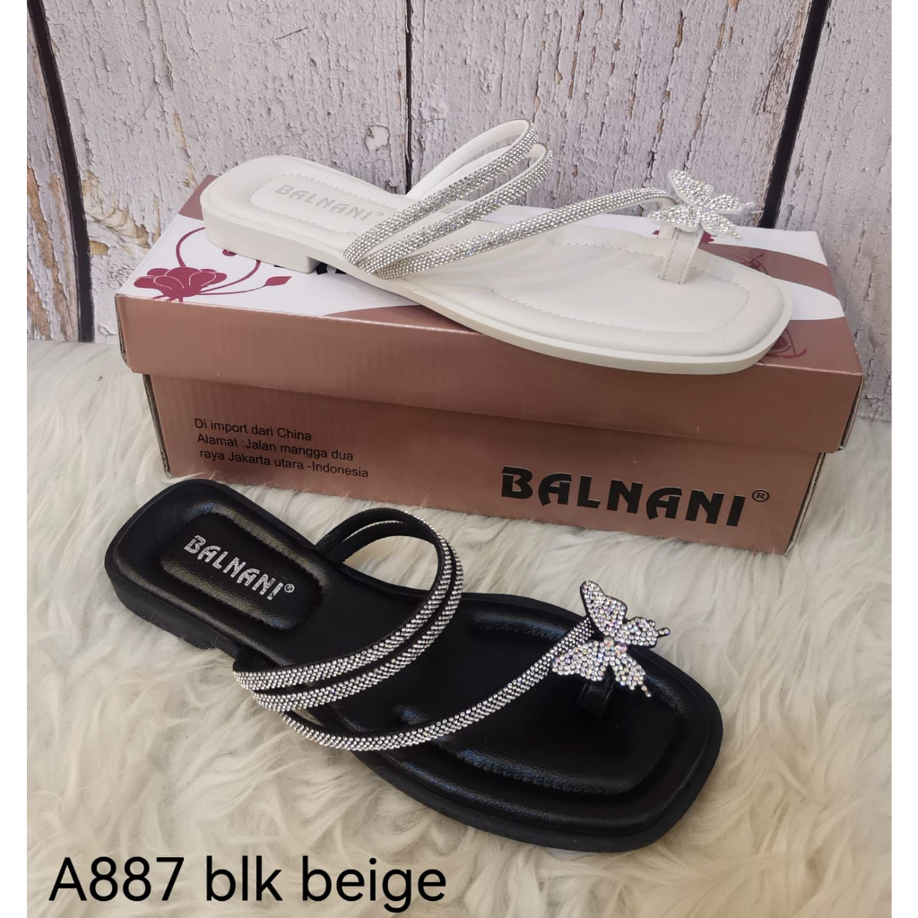 A887 Balnani sandal flat import