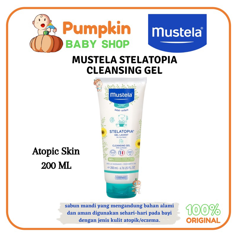 Mustela Stelatopia Cleansing Gel 200ml