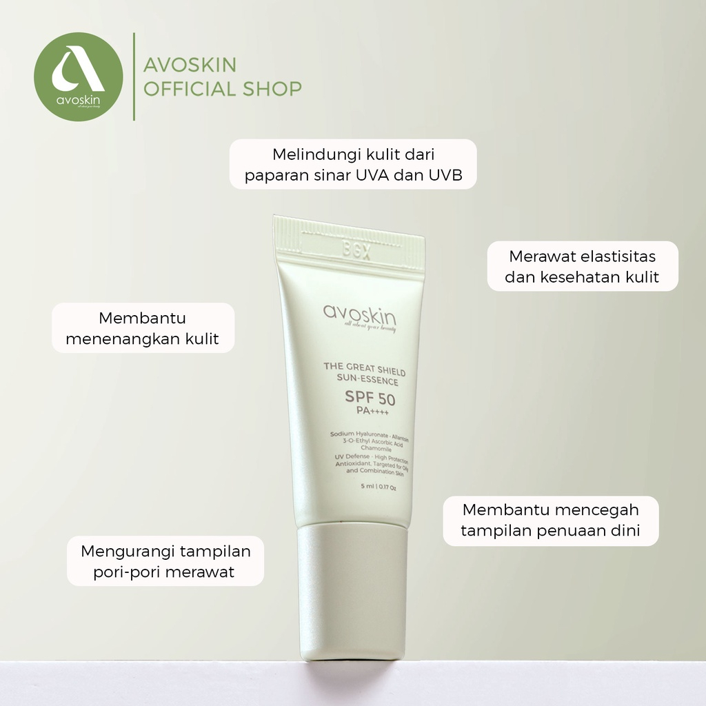 AVOSKIN THE GREAT SHIELD SUN ESSENCE SPF 50 PA++++ 30ML