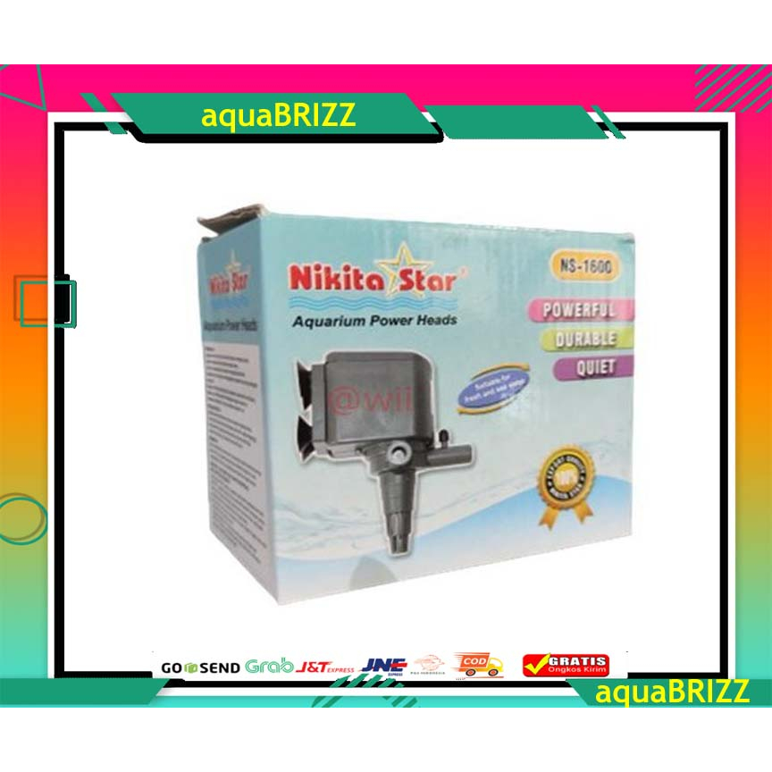 NIKITA STAR NS 1600 NS1600 Power Head Mesin Pompa Aquarium Aquascape