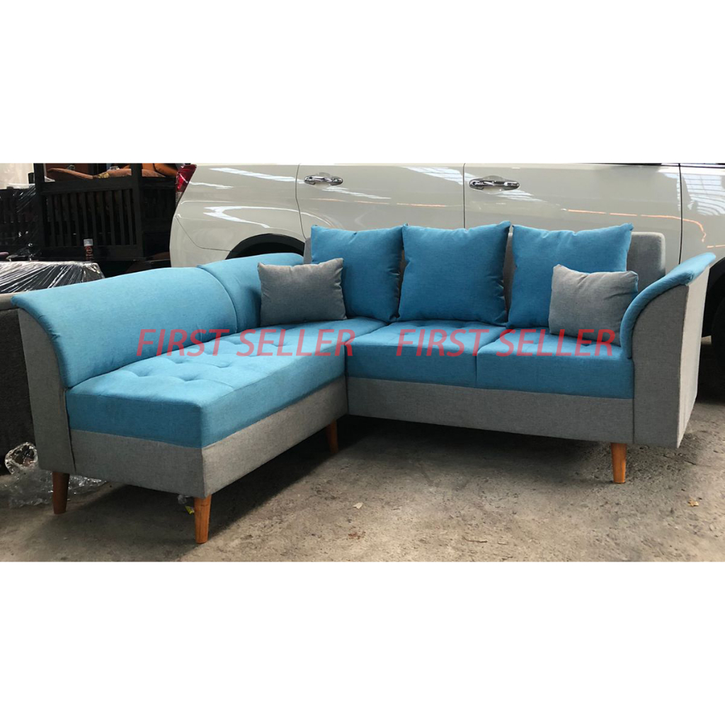 [FREE ONGKIR + BANTAL] SOFA L MINANG PILLOWTOP &quot;CLAVINOVA&quot; MINIMALIS RETRO PREMIUM QUALITY