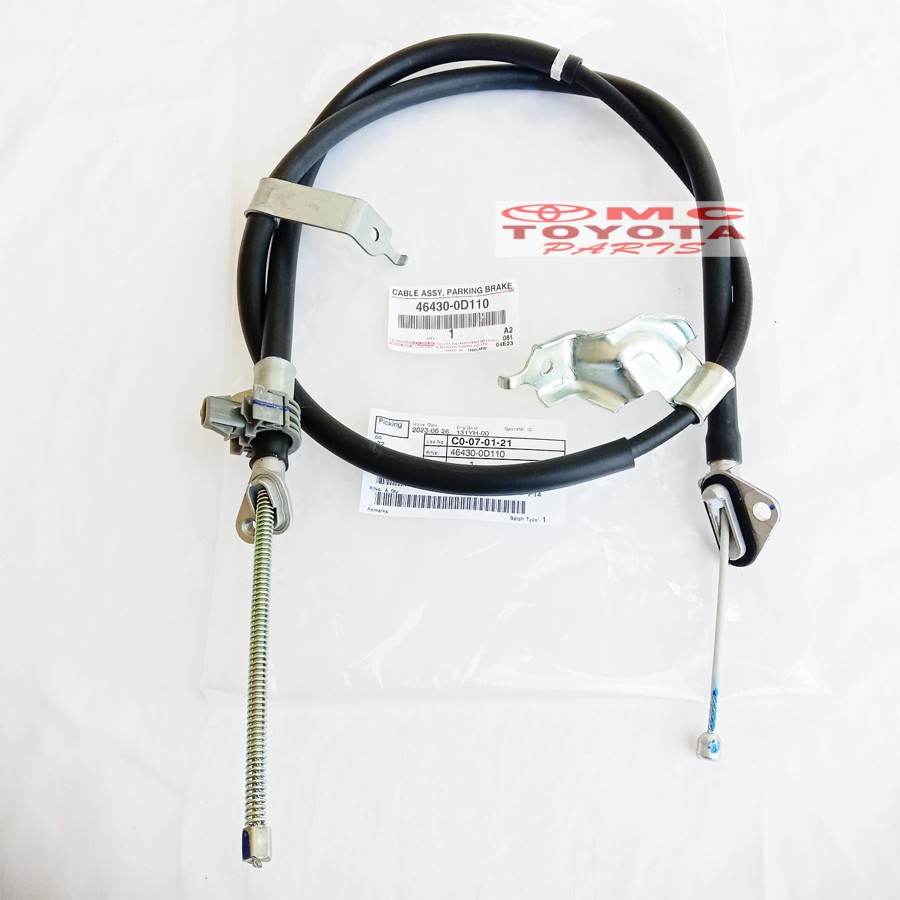 Kabel Rem Tangan Kiri Toyota Yaris 46430-0D110