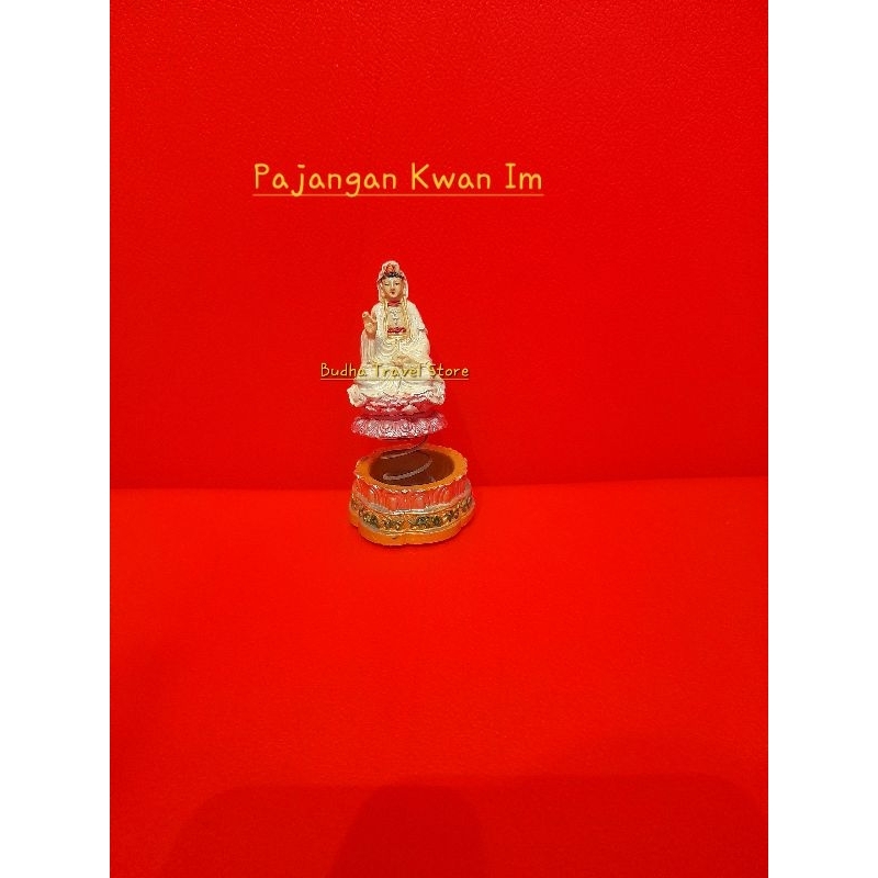 Patung Dewi Kwan Im Guan Yin (Pajangan Mobil)
