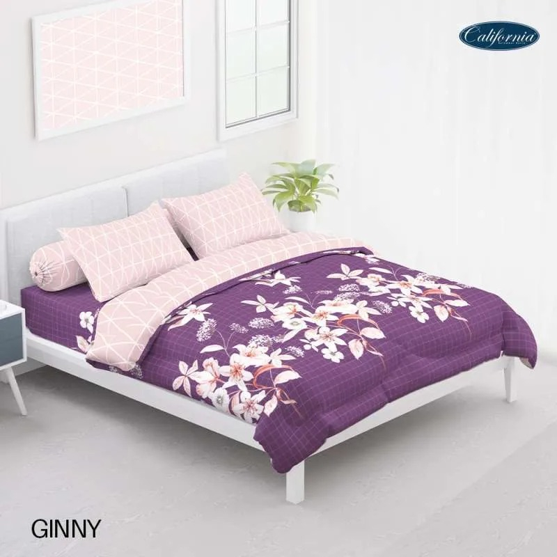 Ss Bedcover Set 180 California Flat 180x200 King Size No 1 Motif Fitted by mylove