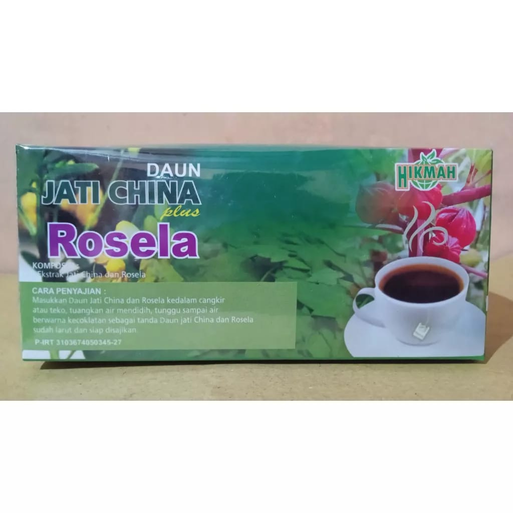 

TEH CELUP HIKMAH DAUN JATI CINA PLUS ROSELA ORIGINAL HERBAL DIET ALAMI | TEH HIKMAH CELUP DAUN JATI CINA PLUS ROSELA HIKMAH