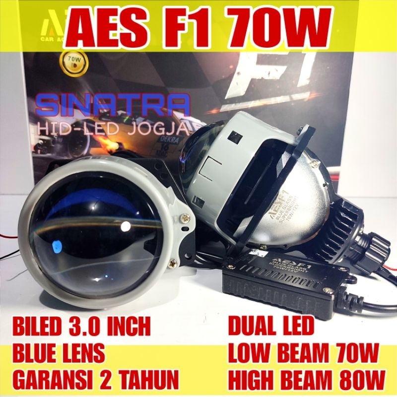 BILED 3.0 Inch AES F1 70W Bluefirm Dual Chip Led