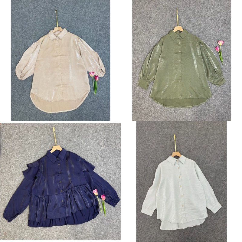 4 MODEL BLOUSE SHIMMER