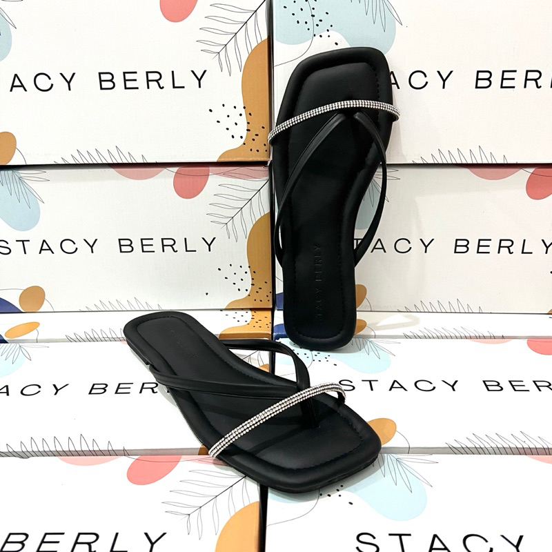 Stacy Berly-Scarla-Sandal Wanita Teplek-Sandal Wanita Bigsize 36-41,45