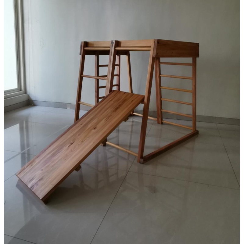 Brakiasi / Playground Kayu Anak / wood / panjatan kayu PRELOVED