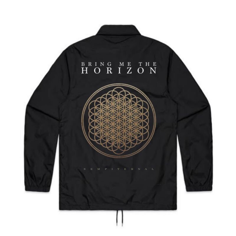 JAKET COACH BAND BRING ME THE HORIZON - SEMPITERNAL | WINDBREAKERS BAND BRING ME THE HORIZON | JAKET