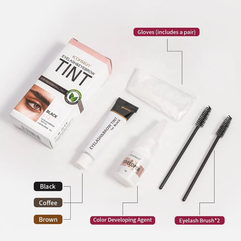 [FLASHES] Eyelash &amp; Eyebrow Tint DYE Kit