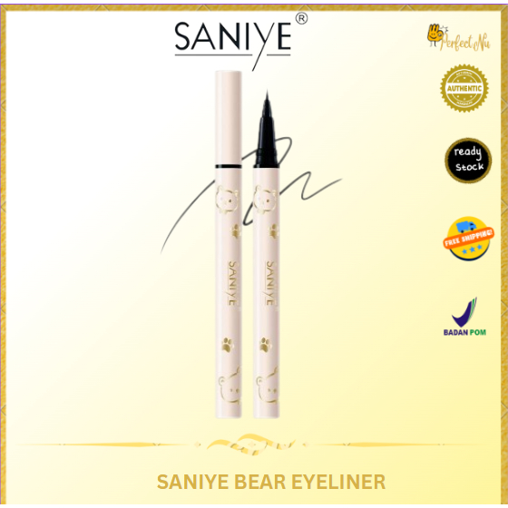 [BPOM] SANIYE EYELINER BEAR CAIR WATERPROOF