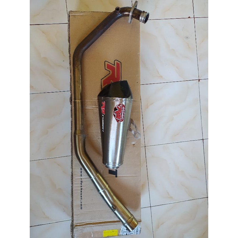 Knalpot fullsistem r9 zeta cbr facelift k45g k45n cbr 150r ncb new cb150r 2016-2022 BARU