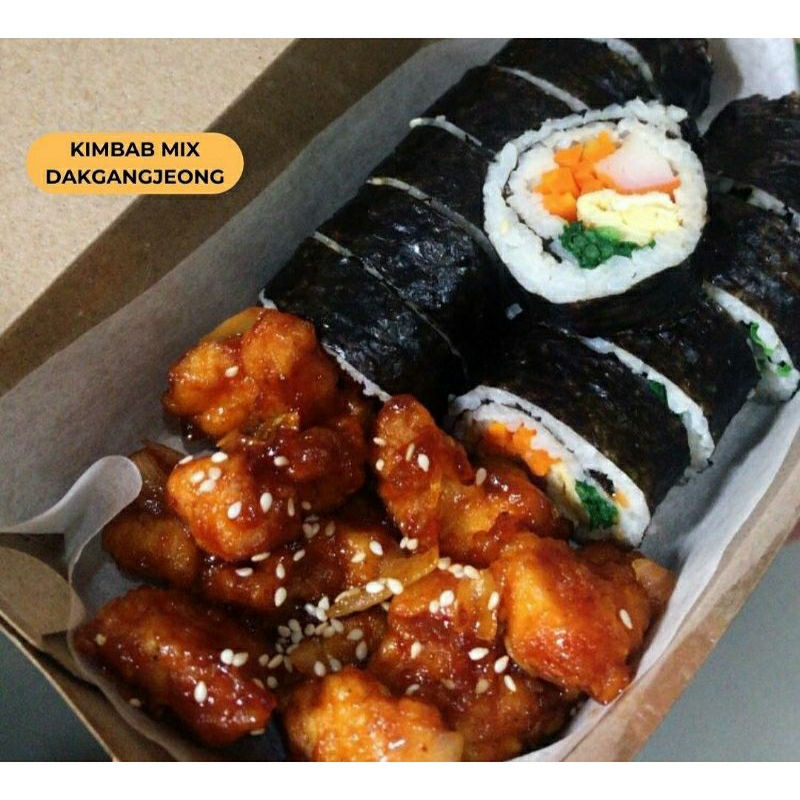 

Kimbab mix dakganjeong