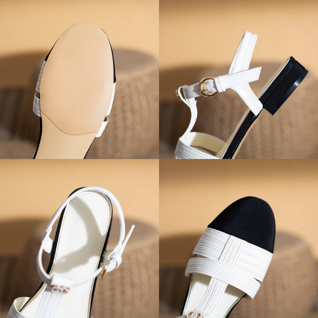 0227 Sandal Wanita Kekinian Flat Shoes Import Slingback Terbaru Tali Belakang Gratica