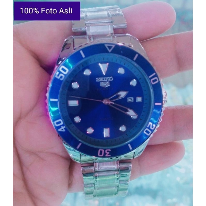 EXECUTIVE/Jam Tangan Pria Rantai Terlaris /Jam Tangan Modis Sport Tanggal Free Bok Termurah