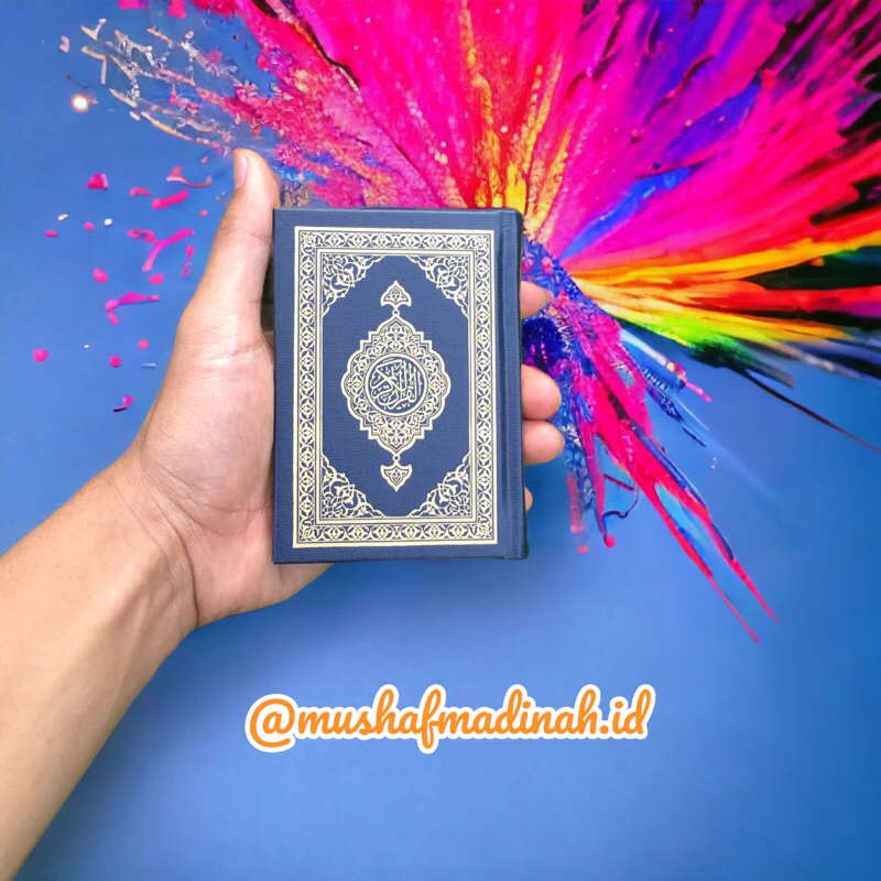 MUSHAF ALQURAN MADINAH UKURAN SAKU 8X11 CM /Q1 / JAIBY / JAIBI ORIGINAL ASLI