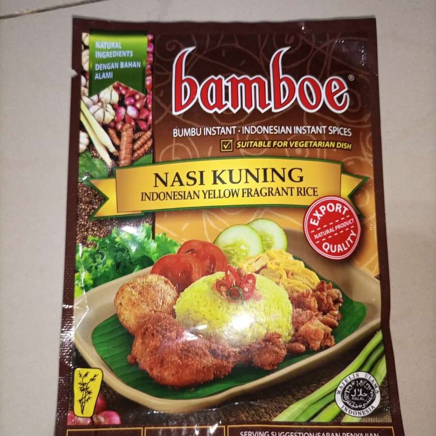 

Bamboe Bumbu Nasi Kuning Instan 50 gr