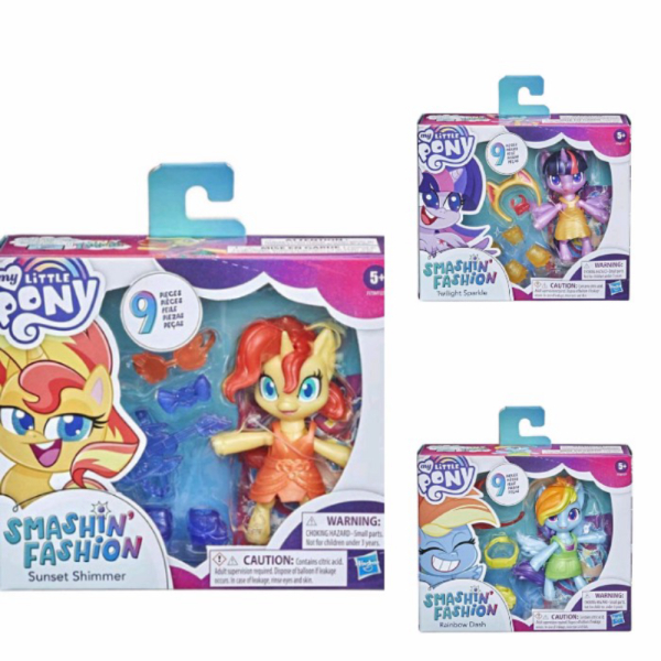 

Unik My Little Pony Smashin Fashion Equestria Girls Posable 3 Variasi Diskon