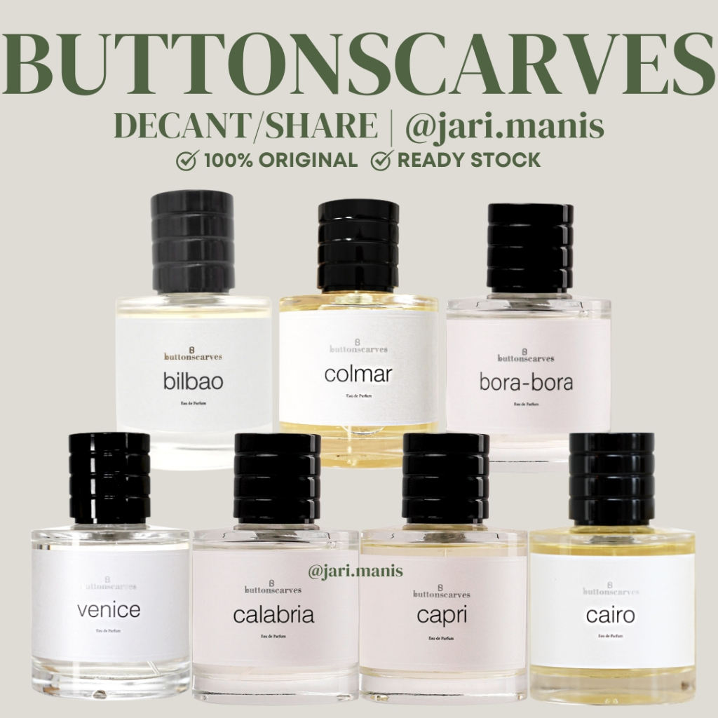 decant share - Buttonscarves Capri Calabria Bilbao Colmar Bora-Bora Cairo Venice vial tester parfum