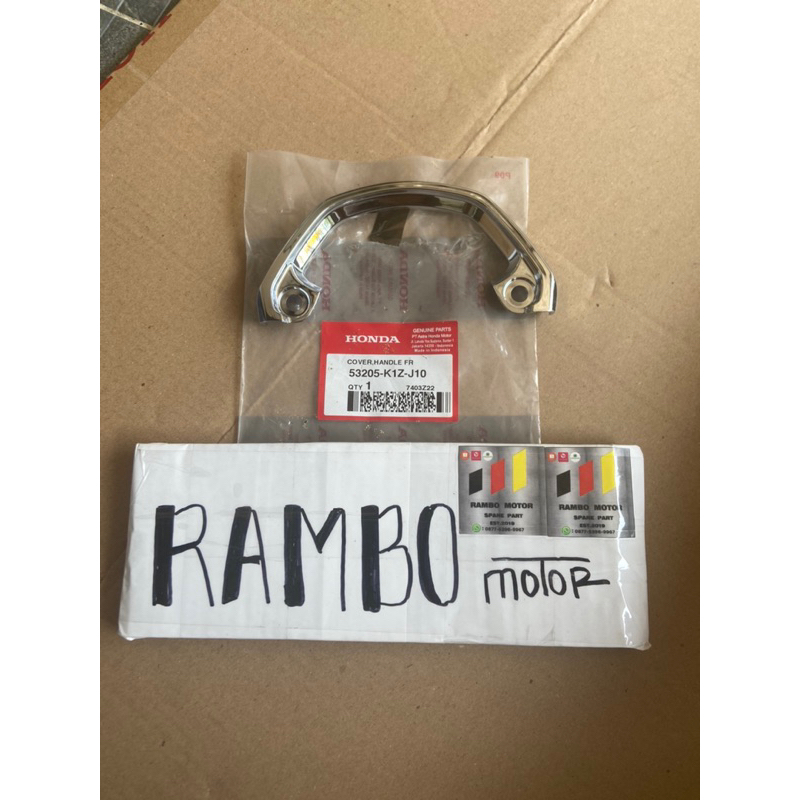 COVER HANDLE DEPAN PCX 160 ORIGINAL 53205K1ZJ10