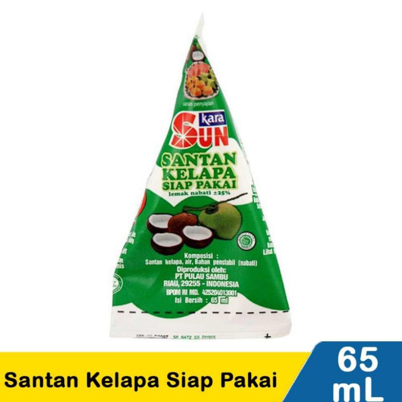 

SUN Kara santan kelapa 65ml