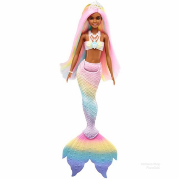 

Dijual Boneka Barbie Mattel Dreamtopia Color Change Mermaid Putri Duyung - LightBrown Skin Limited