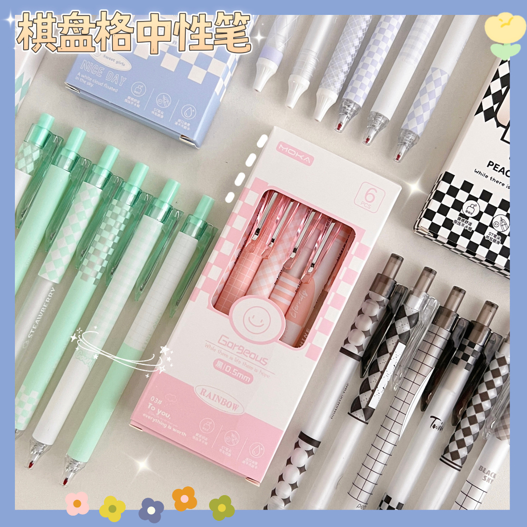 BT1 1 PCS/1 Bolpen (bukan 1 pak) bolpen tinta warna hitam 0.5 mm lucu motif beruang pink pulpen bolpoint pena tulis gadis imut korea pink kuning hijau biru purple red dino girl cewek anak shark bear doggy hiu biru lucu