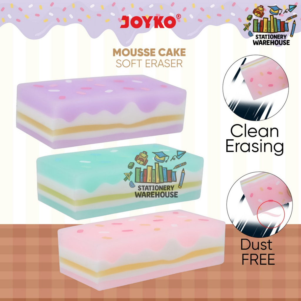 

Penghapus Eraser Joyko ERT-133 Mousse Cake