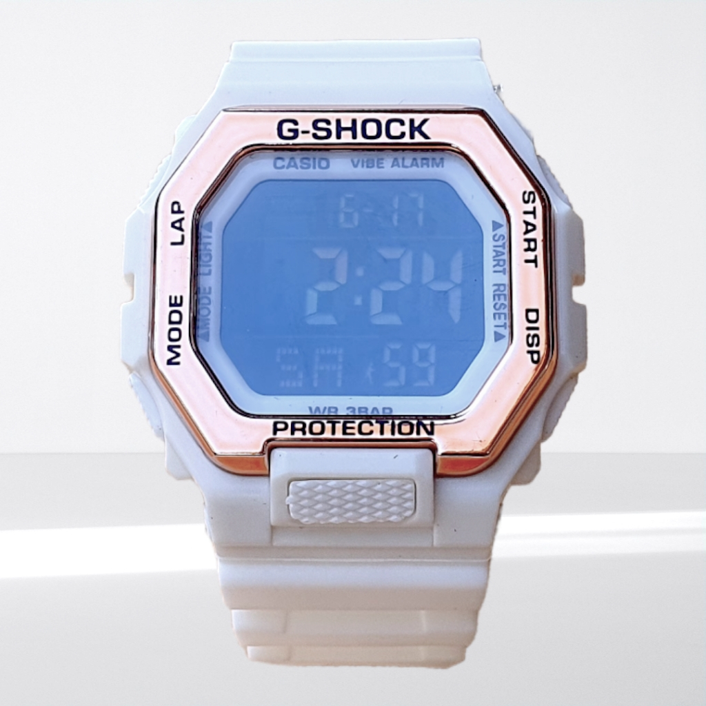 Jam tangan pria casio digital led time GBX100 5 pilihan warna