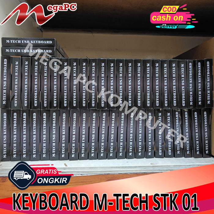 PROMO Keyboard Mouse M-Tech Kabel USB