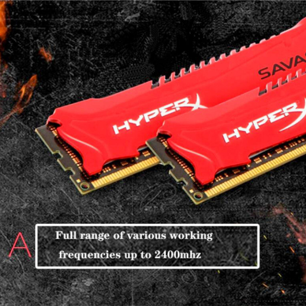 【Jakarta Spot】4GB/8GB Kingston Hyperx  SAVAGE  Gaming Desktop RAM  DDR3 1333MHZ/1600/1866MHZ DIMM